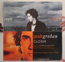 Josh Groban Poster Closer Album DVD Promo 2-Sided - $44.99