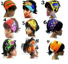 African Fabric Ankara Kente Print Women&#39;s Hair Band Headband  - £6.32 GBP