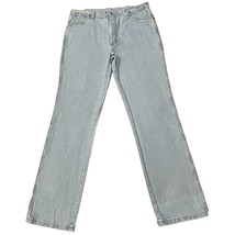 Wrangler Men&#39;s 936GBH A002 Cowboy Cut Straight Jeans Blue Light Wash READ - $29.19