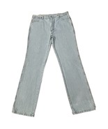 Wrangler Men&#39;s 936GBH A002 Cowboy Cut Straight Jeans Blue Light Wash READ - $29.19