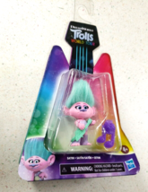 Trolls DreamWorks World Tour Satin, Collectible Doll Guitar Hair Clip - £11.44 GBP