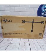 WALI Dual Monitor Arm Desk Mount with Mounting Adaptor Brackets 13&quot;-27&quot; ... - €24,29 EUR