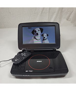 RCA DRC99390 Portable DVD Player W/ Remote Car &amp; Home Cables Case Tested... - £18.11 GBP