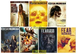 Fear The Walking Dead The Complete Seasons 1-7 Series DVD 27-Disc Set New - £37.66 GBP