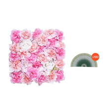 VEVOR 3D Flower Wall Panel, 12 PCS 15 x 15 inch, Artificial Floral Wall,... - $1,199.22 MXN