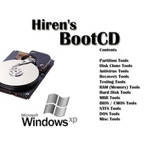 Hiren&#39;s Boot Windows XP 7 8 vista 10 Boot Repair Recovery Antivirus Fix  Softwar - £12.97 GBP
