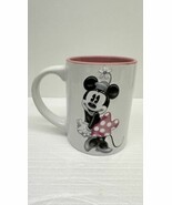Disney Minnie Mouse Jerry Leigh 3D Embossed White and Pink Coffee Mug / ... - €8,06 EUR