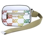 NWB Michael Kors Convertible Belt Bag White Gay Pride 35S3GTTN5Y $348 Du... - £74.52 GBP