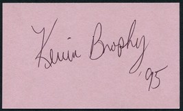 KEVIN BROPHY SIGNED 3X5 INDEX CARD ACTOR LUCAN THE LONG RIDERS HELL NIGHT - £13.97 GBP