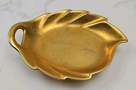 Pickard China Gold Encrusted Trinket Candy Dish Daisy &amp; Rose Leaf #228  - $295.62 MXN