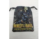 Wizkids Worlds Finest Dice Masters Dice Bag Accessory 6&quot; X 8&quot; - $33.85