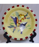 Lenox Winter Greetings Everyday Goldfinch Salad Plate By Catherine McClung  - $10.46