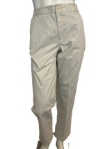 L.L. Bean Women&#39;s Favorite Fit Chinos Size 8 Khaki Beige - $265.13 MXN