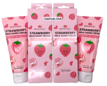 Korean Bonnyhill Strawberry Milk Hand Cream 6.76oz/200ml Sealed (2x100ml) - £21.32 GBP