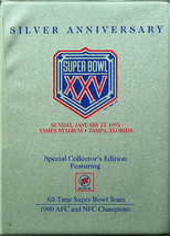 Super Bowl XXV Silver Anniv.  Cards:  All-Time Super Bowl Team: Spec. Ed. (1990) - £7.52 GBP