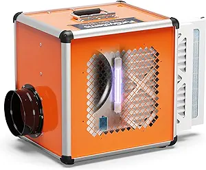 Air Scrubber, Industrial/Commercial Air Purifier With Light/Ion Generato... - $1,315.99