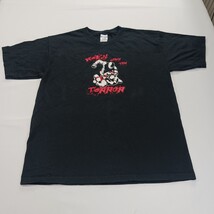 Gildan Ultra Cotton RN#93846 REIGN TERROR Men's Black Graphic T-Shirt Size Large image 11