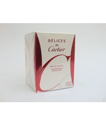 CARTIER Delices de Cartier EDT Nat Spray 50ml - 1.6 Oz BNIB Retail Sealed - £110.74 GBP