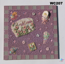 Shabby Sheek Mosaic Handmade House Welcome Sign Look Great at your Home - WC207 - £85.33 GBP
