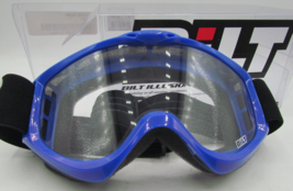 Blue BILT Illusion Off-Road Motorcycle Goggles Motocross MX Adult Clear ... - $9.74