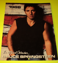 Bruce Springsteen  1988 Official Calendar   Used - £8.62 GBP