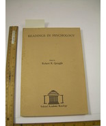 Robert R Quiggle READINGS IN PSYCHOLOGY 1970 Human Brain Experimental St... - £201.39 GBP