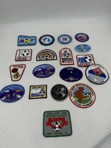 Lot of 18 Soccer Related Patches Alabama, Nashville, Knoxville, AYSO, SmokiesTh - $25.25