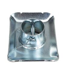Ultra-Tow Jack Foot Base - 6-In. X 4-In. - 2000-Lb. Cap - 2 1/4-In. Dia.... - $21.00