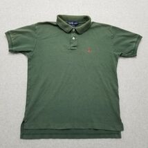 Vintage Ralph Lauren Polo Shirt Youth Large Green Short Sleeve Casual Boys - $287.88 MXN
