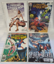 AMAZING SPIDERMAN COMIC BOOK LOT OF 4 MARVEL COMICS SPIDER-MAN VINTAGE S... - £31.41 GBP