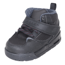 Nike Jordan Flight 45 TRK 467931 001 Toddler&#39;s Shoes Black Sneakers Vintage SZ 6 - £27.97 GBP
