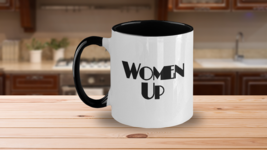 Women Empowerment Mug White Two Tone Coffee Cup Gift for Feminist Equality Movem - £17.04 GBP