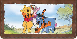 Winnie the Pooh Adventures Leather Checkbook Cover - £18.33 GBP