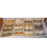 Stereo View Stereoscope Color Cards Lot Set of 57 Deer Bird and Duck Hunting - $169.00