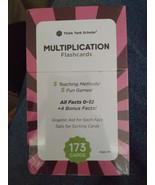 Think Tank Scholar 173 Multiplication Flash Cards Full Set, Games &amp; Char... - $17.99 CAD