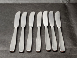 WMF Cromargan Germany LINE 8⅜&quot; Dinner Knife - Fraser Stainless Flatware Set Of 7 - £50.87 GBP
