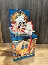 Enesco Willie The Clown Musical Jack-in-the-box Song  Vintage Toy Works - $39.59