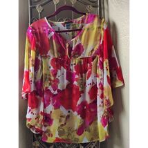 Womens Nue Options 3/4 Winged Dolman Sleeve And An A-line Effect To The ... - $12.82