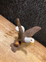 Vintage Land And Sea Collectables Nature Series Bald Eagle Figurine Miniature - £5.02 GBP