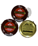 3 Pack Kiwi Shoe Polish Renews &amp; Protects Brown Leather 1⅛oz. - $422.44 MXN