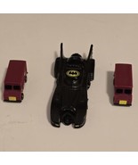 Vintage DC 1989 ERTL Batman Micro Size Batmobile Joker Vans + Batmobile ... - $27.64 CAD