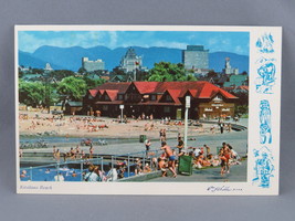 Vintage Postcard - Kitsilano Beach Vancouver - Scenic Enterprises - £11.99 GBP