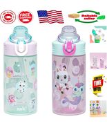 Fun &amp; Lightweight 16oz Gabby&#39;s Dollhouse Kids Water Bottles - Leak-Proof - $53.14 CAD