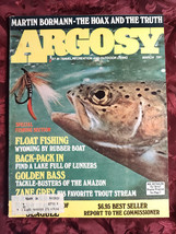 Rare Argosy Magazine March 1973 Fishing Cat Richard Bach - £9.47 GBP