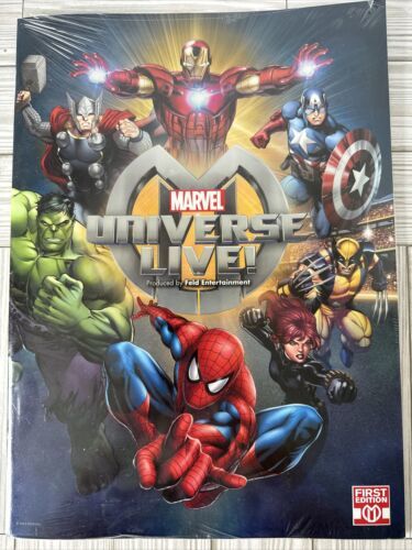 Marvel Universe Live Produced By Feld Entertainment  2014 Sealed Program Book - $23.09