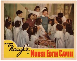 Nurse Edith Cavell (1939) Anna Neagle As Wwi Nurse Edith Cavell With Children - £58.66 GBP