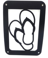 Jeep flip flops / thong Tail light covers  fit 07-18 Wrangler / JK - $20.23 CAD