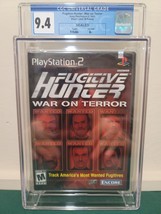 NEW Sealed GRADED CGC 9.4 A+: Fugitive Hunter - War on Terror (Sony PS2, 2003) - £738.42 GBP