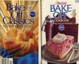 6 Pillsbury Bake-Off and Convenience Cookbooks of Winning Recipes  - £14.01 GBP