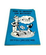 How To Improve Job Methods BNA Here&#39;s How Series 1966 Epemera Phamplet - £3.83 GBP